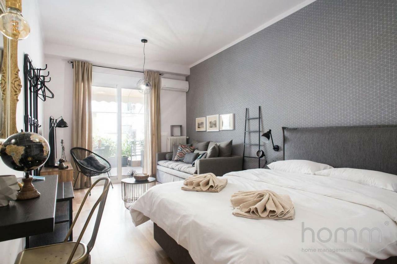 39M² Homm Modern Studio In Kolonaki Apartman Athén Kültér fotó